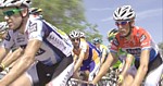 Andy Schleck w�hrend der dritten Etappe der Tour de France 2009